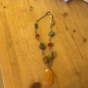 Silpada jade and turquoise necklace